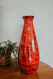 Veľká červená váza - 1