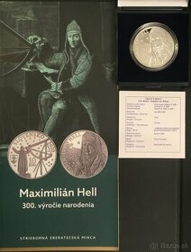 2020/10€ Maximilián Hell 300. výročie narodenia PROOF