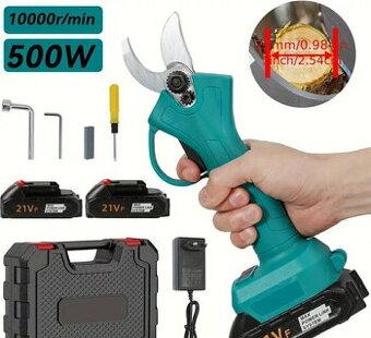 NOVE AKU 500W Zahradne noznice s priemerom rezu 25mm