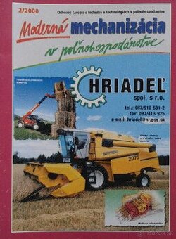 Moderná mechanizácia v poľnohospodárstve
