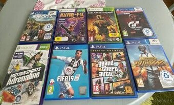 Hry na xbox 360 a playstation4