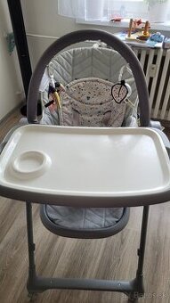 Jedálenská stolička kinderkraft lastree 2v1 podobná peg pere