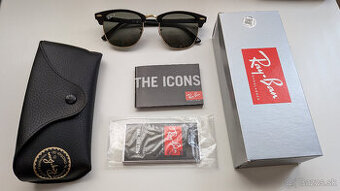 Slnečné okuliare Ray-Ban Clubmaster Top Stav - Nenosené
