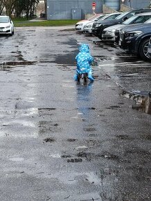 detský kvalitny pršiplášť dedoles obláčiky
