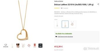 Dolcze LaMore 321016 (Au585/1000, 1,89 g)