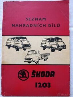 Seznam náhradnich dilu Škoda 1203