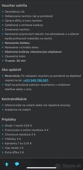 Manikúra s gél lakom