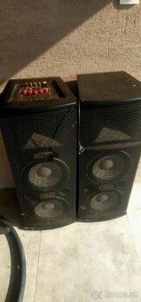 Predám super Repraky 1000w RMS, Bluetooth