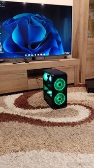 Predám herný,nový PC / RTX 4060/R5 3600/32GB RAM/NV2 1TB