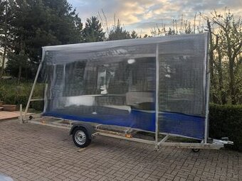 reklamný prívesný vozík za osobné auto - 1