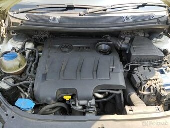 motor, agregat, turbo 1.6 tdi 55kw caya fabia 2 škoda
