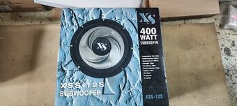 NOVÝ Subwoofer XS XSS-12S (12" / 400 W Max / 4 Ohm)