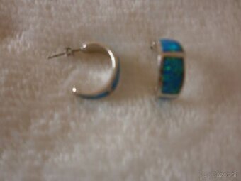 strieborné náušnice