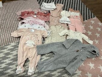 Balík oblečenia pre novorodenca 50/56