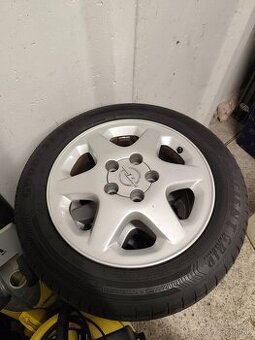 Predam Alu disky+pneu goodyear opel 5x110 et43