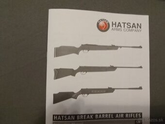 Predám vzdchovku set Hatsan ráže 6.35