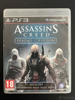 Predám ASSASSIN'S CREED - Heritage Collection (5v1) na PS3