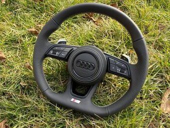 ŠPORTOVY AUDI VOLANT + PADLA + AIRBAG s logom S