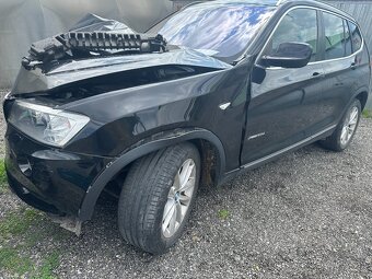 Rozpredam bmw f25 x3 2013 3.0d xdrive 190kw n57d30a