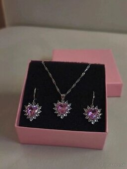 Šperková súprava zo striebra 925