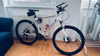 Hardtail horský bicykel Apache MTB 27,5 biely