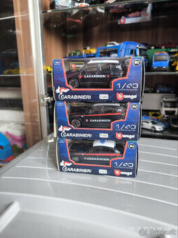 Predám modely bburago v mierke 1:43