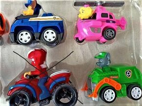 PAW PATROL auta s figurkami