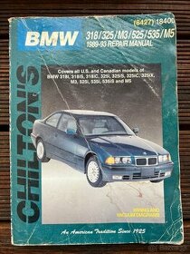 BMW E36 / M3 / M5 / E34 originalni montazni manual