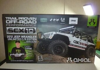 Nový Axial SCX10 2012 Jeep Wrangler UnlimitedC/R Edition RTR