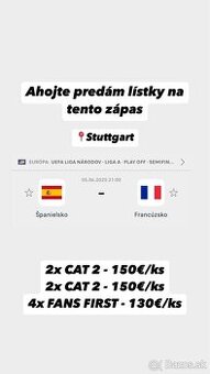 Liga Národov Semifinále Španielsko vs Francúzsko