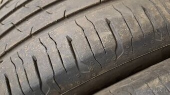 Predám 4ks jazdené letné 205/55r17-91V Continental