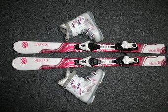 dievcenské lyže Dynamic elve 130 cm , lyžiarky
