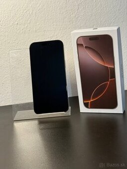 Predám Apple iPhone 16 PRO MAX 256GB Dezert Titanium