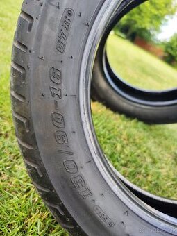 Predám jazdené pneumatiky Dunlop na motorku