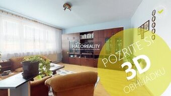 HALO reality - Predaj, trojizbový družstevný byt Spišské Pod