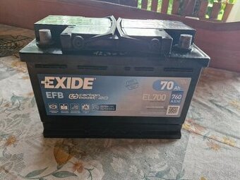 Autobateria Exide 70Ah stop-štart