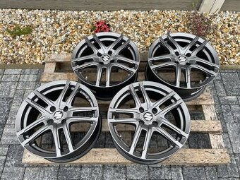 Disky DEZENT, grafitová šedá, R16, 6,5x16, 4x100, ET40