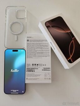 REZERVOVANÝ iPhone 16 Pro Max – 512 GB | Desert Titanium
