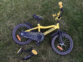 Detský bicykel Alpina Starter yellow
