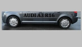 Predám Puklice AUDI A3 A4 R16 v TOP stave origo od výrobcu.