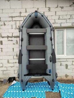 Nafukovací čln z vystuženého PVC ATK-350 Grey 44 val