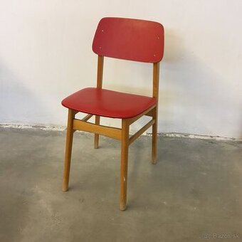 Retro stolicka TON drevena 1960 roky