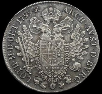 František II. - 1/2 Tolar 1799 A / RR