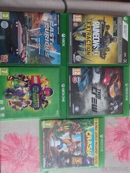 Predám hry na Xbox one