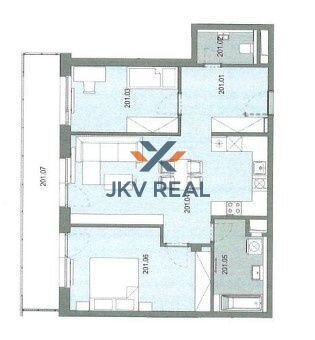 3 izbový byt na Terase - Popradská ul.