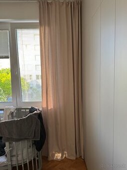 Stmavujúce závesy Ikea TIBAST