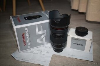 Samyang 35-150mm F2-2.8 + Lens Station pre Sony E – TOP STAV