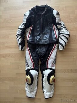 Kožená moto kombinéza Dainese 54
