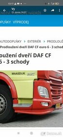 Prodloužení dveří DAF CF 6 -3 schody