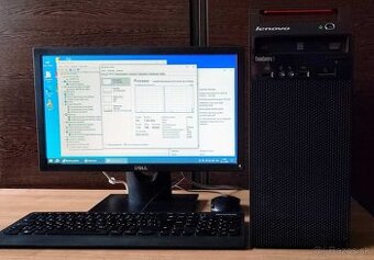 ✔️Komplet počítač 2x3,1GHz +8GB ram+ 500HDD + LCD + zaruka